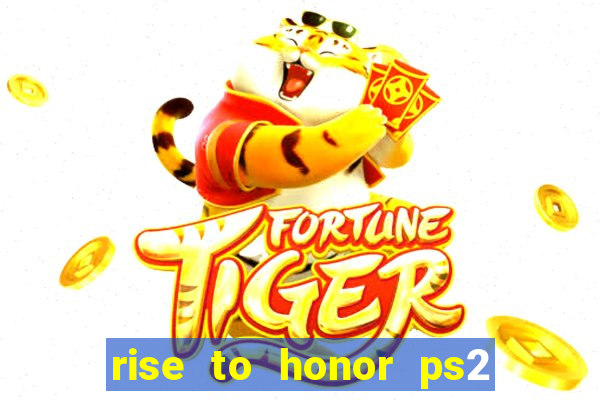 rise to honor ps2 iso pt br